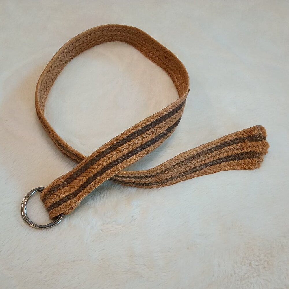 Womens Hemp Style Striped Vintage Belt 🍃🌼🍃